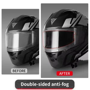 Anti-Fog Helmet Visor Insert Shield Film