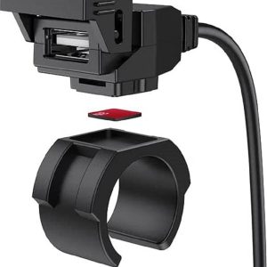 Waterproof Motorcycle Handlebar USB Charger